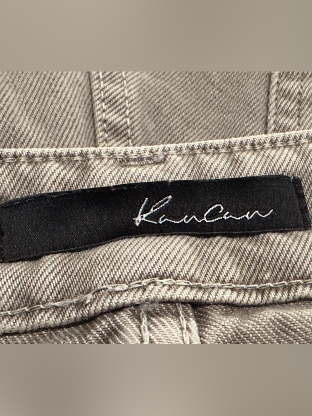 KanCan high-rise distressed denim shorts - Picture 3 of 4